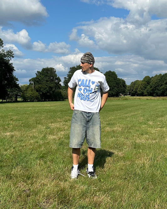 Call On Jesus Blau
