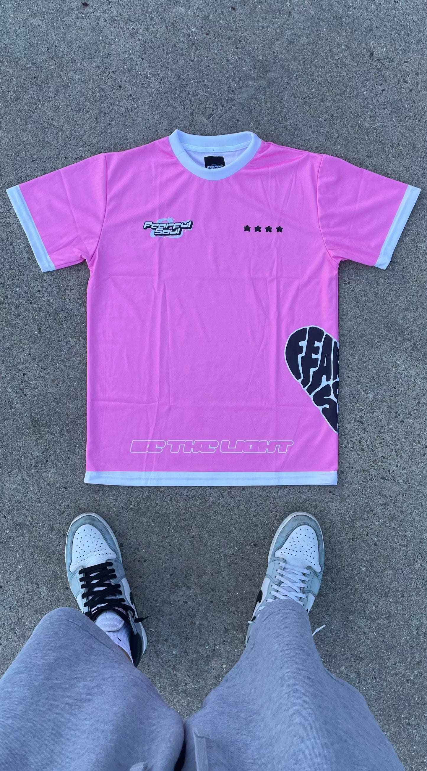 Sommer Trikot Babypink
