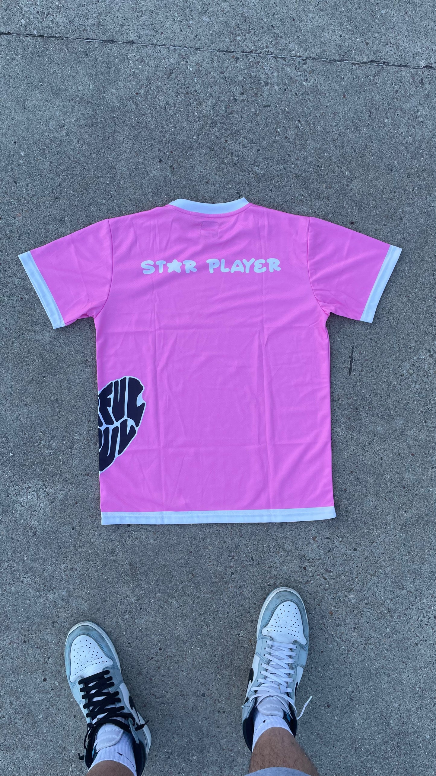 Sommer Trikot Babypink